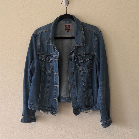 Boom Boom Jeans Classic Blue Denim Jacket - Picture 1 of 7